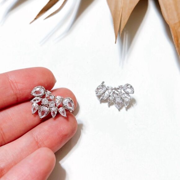 Diamond stud earrings #973 - Picture 5 of 5